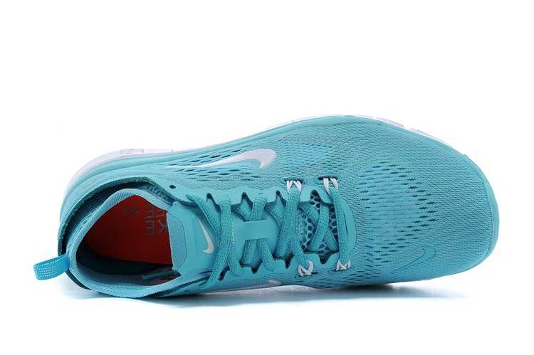 Nike Free 5.0 V2 Femme Livraison Gratuite Nouveau Bleu Blanc